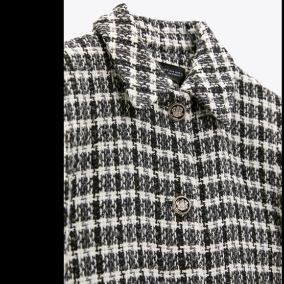 🖤 TEXTURED SHORT BLAZER - Picture 8 of 9